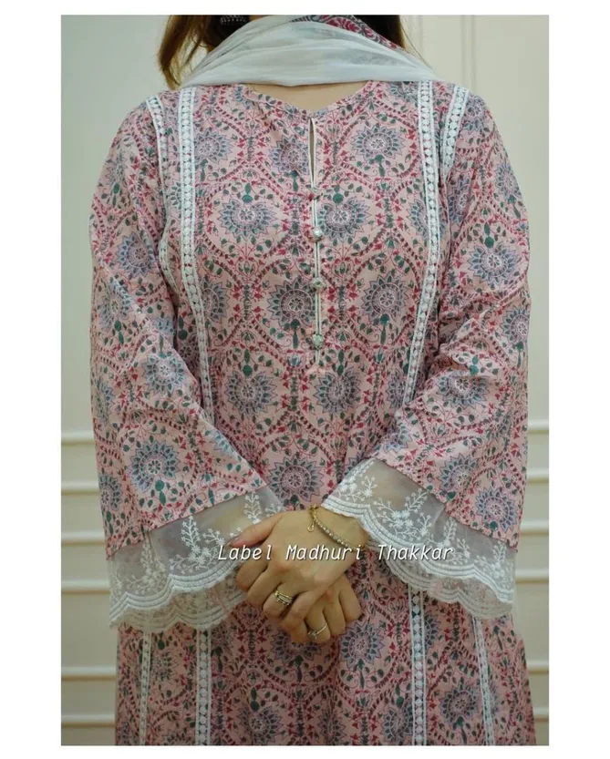  HR Cotton Pakistani Kurti With Bottom Dupatta Exporters In India